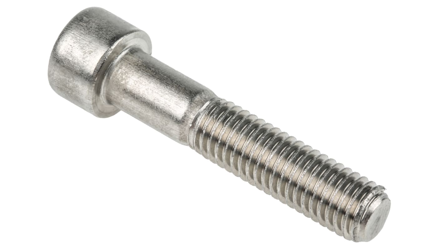 RS PRO M10 x 50mm Hex Socket Cap Screw Stainless Steel
