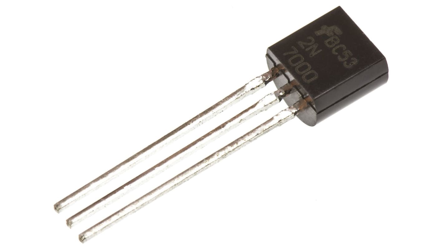 MOSFET Magnatec canal N, TO-92 350 mA 60 V, 3 broches