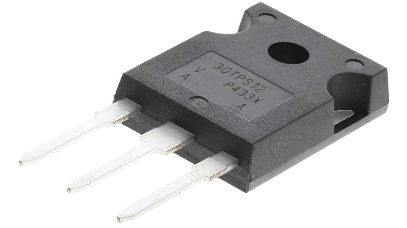 Vishay 可控硅, SCR, TO-247AC, 通孔安装, 最大栅极触发电流45mA