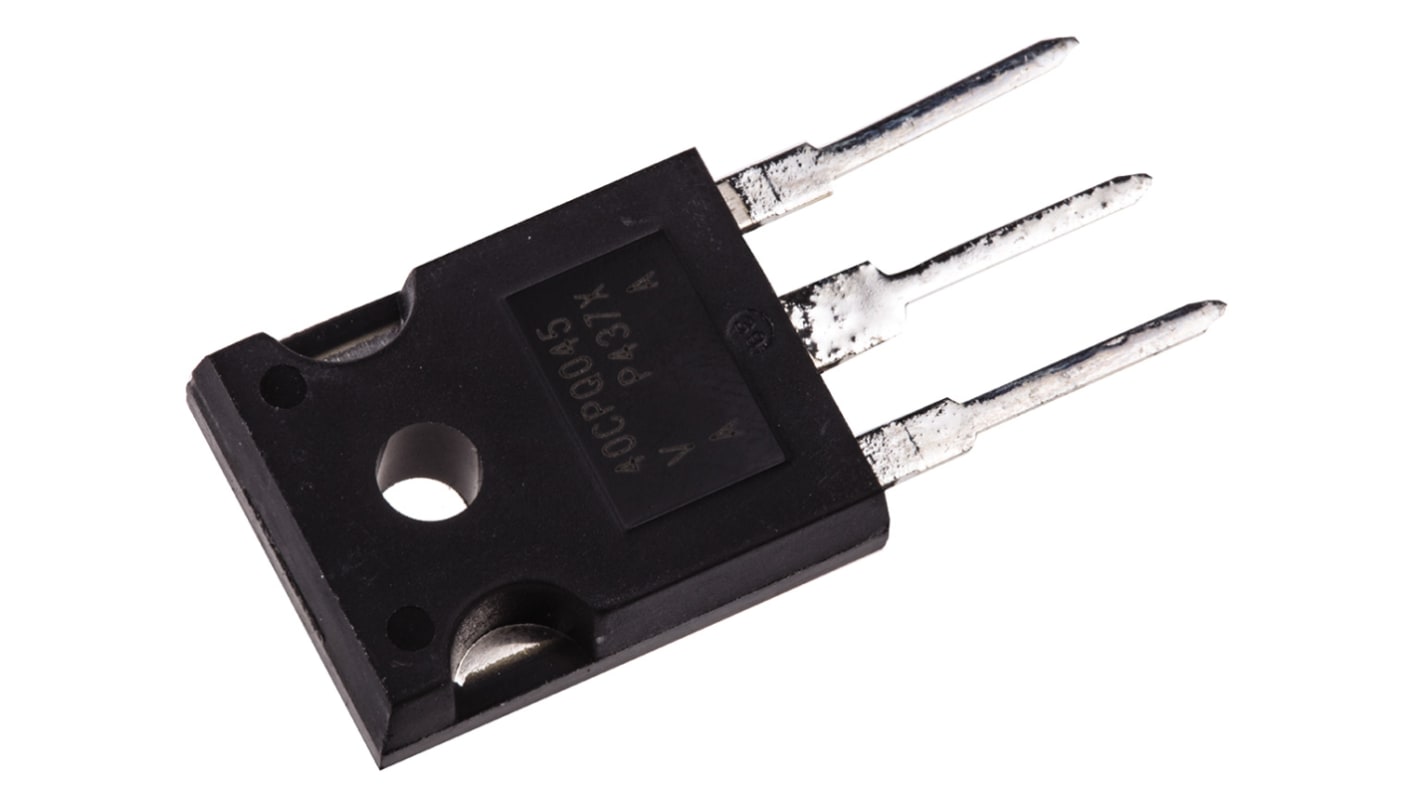 Vishay 45V 40A, Dual Schottky Diode, 3-Pin TO-247AC VS-40CPQ045-N3