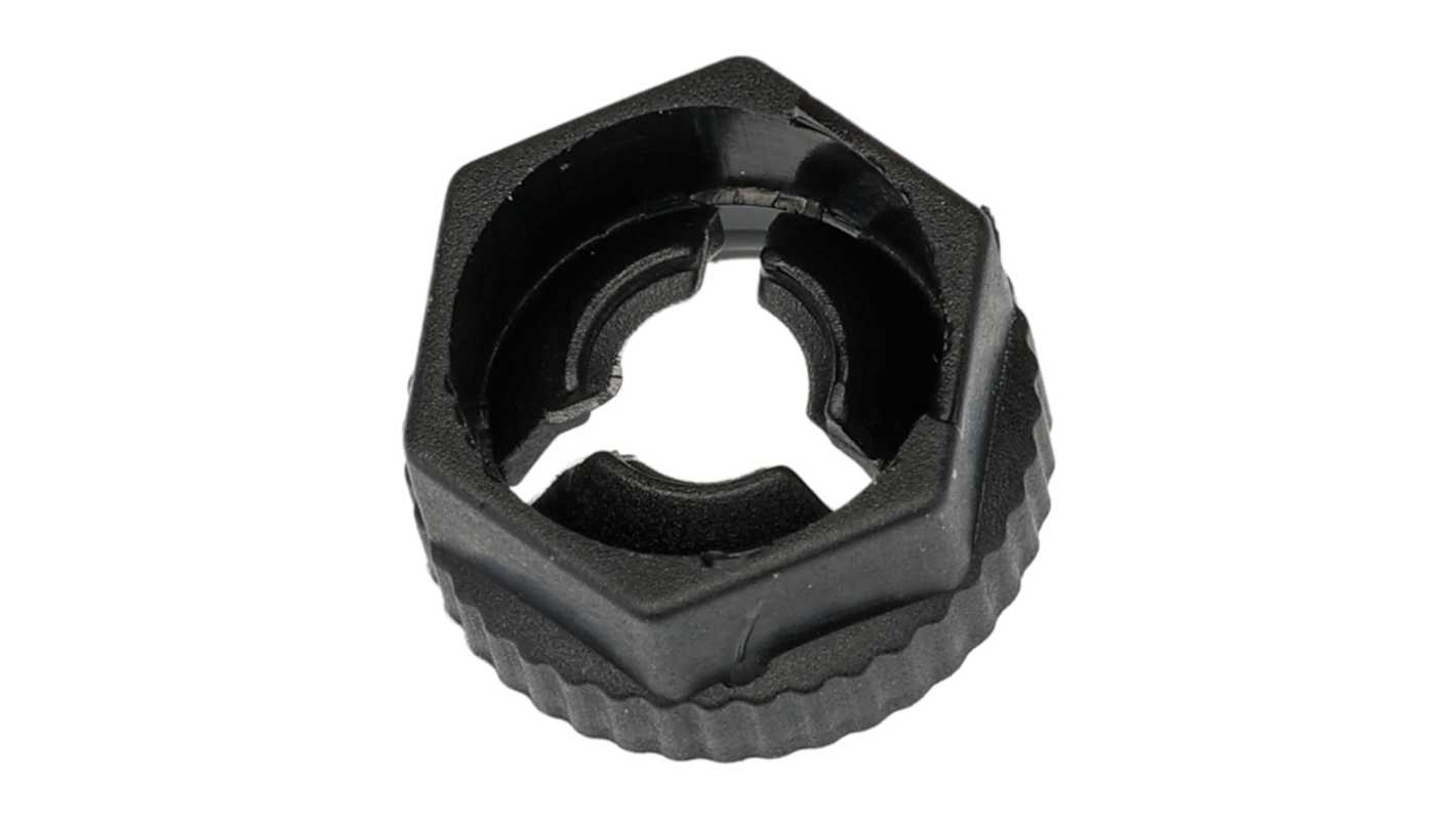RS PRO, Plain Nylon Hex Nut, UL94-V2, M4