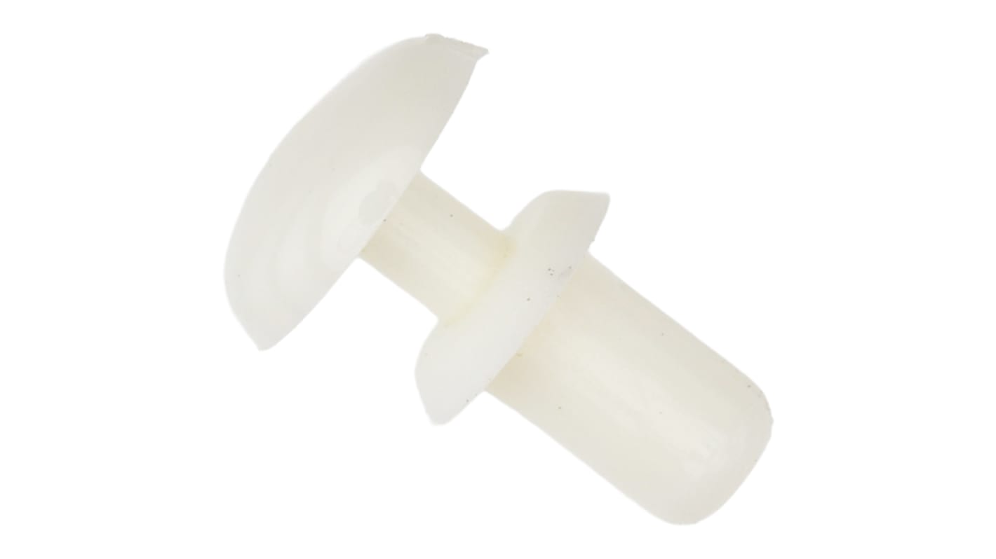 RS PRO Nylon Snap Rivet, 3mm