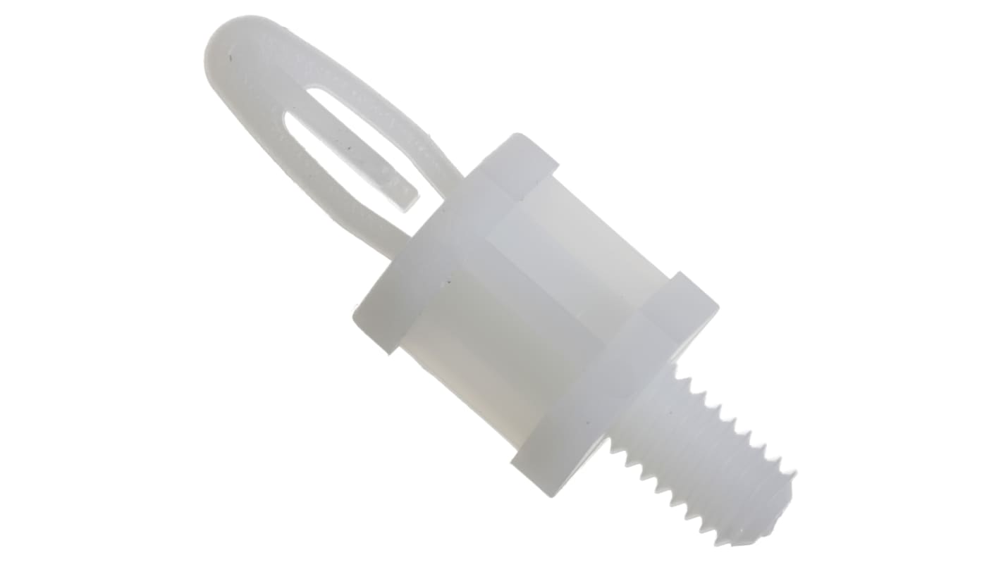 RS PRO Nylon Snap-In Spacer for 4mm PCB Hole