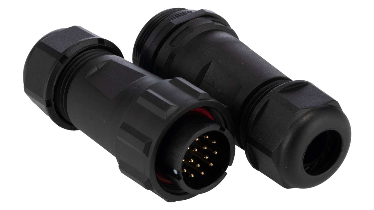 RS PRO Industrial Circular Connectors, 15, 15 Contacts, Cable, In-Line, SP21 Connector, Plug and Socket, Male and
