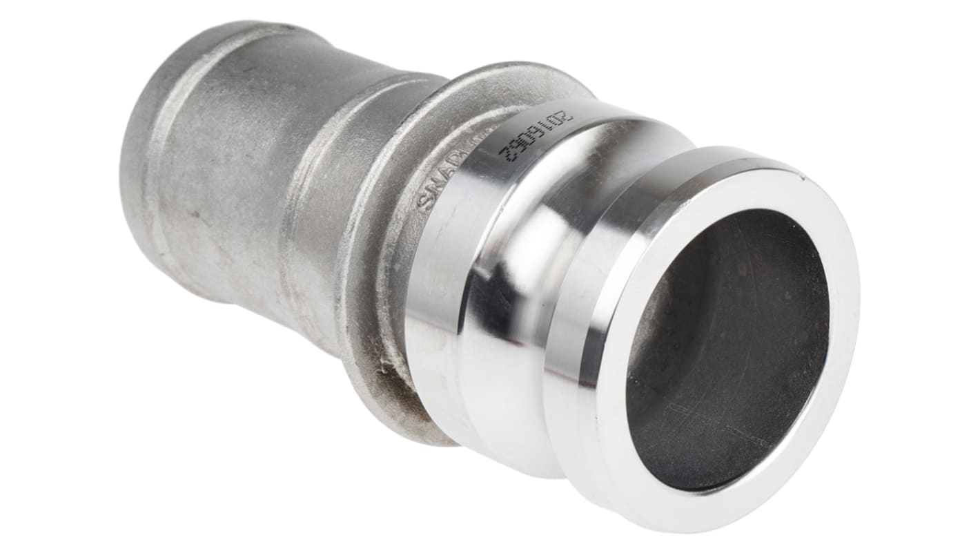 RS PRO Hose Connector, Straight Cam & Groove Coupling 2in 2in ID, 17 bar
