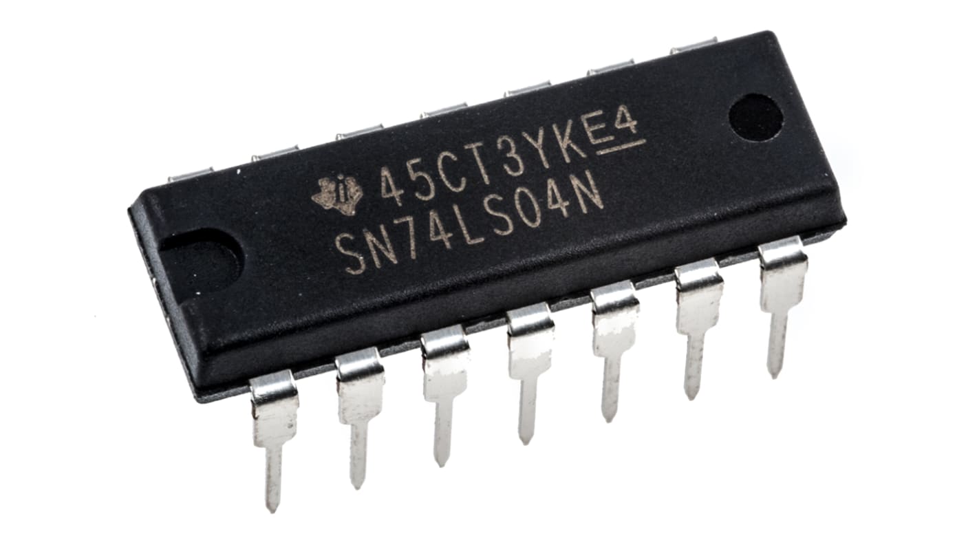 SN74LS04N | Texas Instruments インバータ スルーホール PDIP SN74LS04N | Texas Instruments インバータ スルーホール PDIP