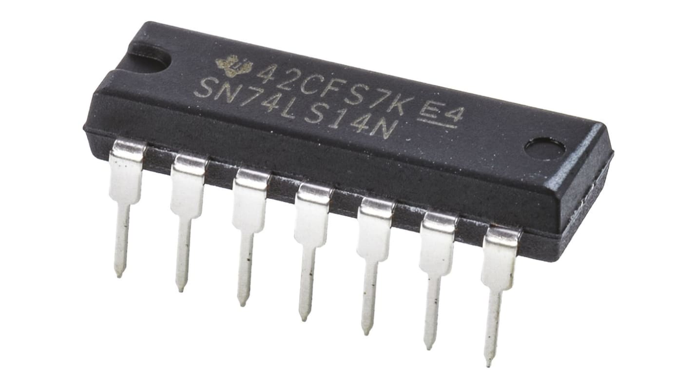 SN74LS14N | Texas Instruments インバータ スルーホール PDIP SN74LS14N | Texas Instruments インバータ スルーホール PDIP