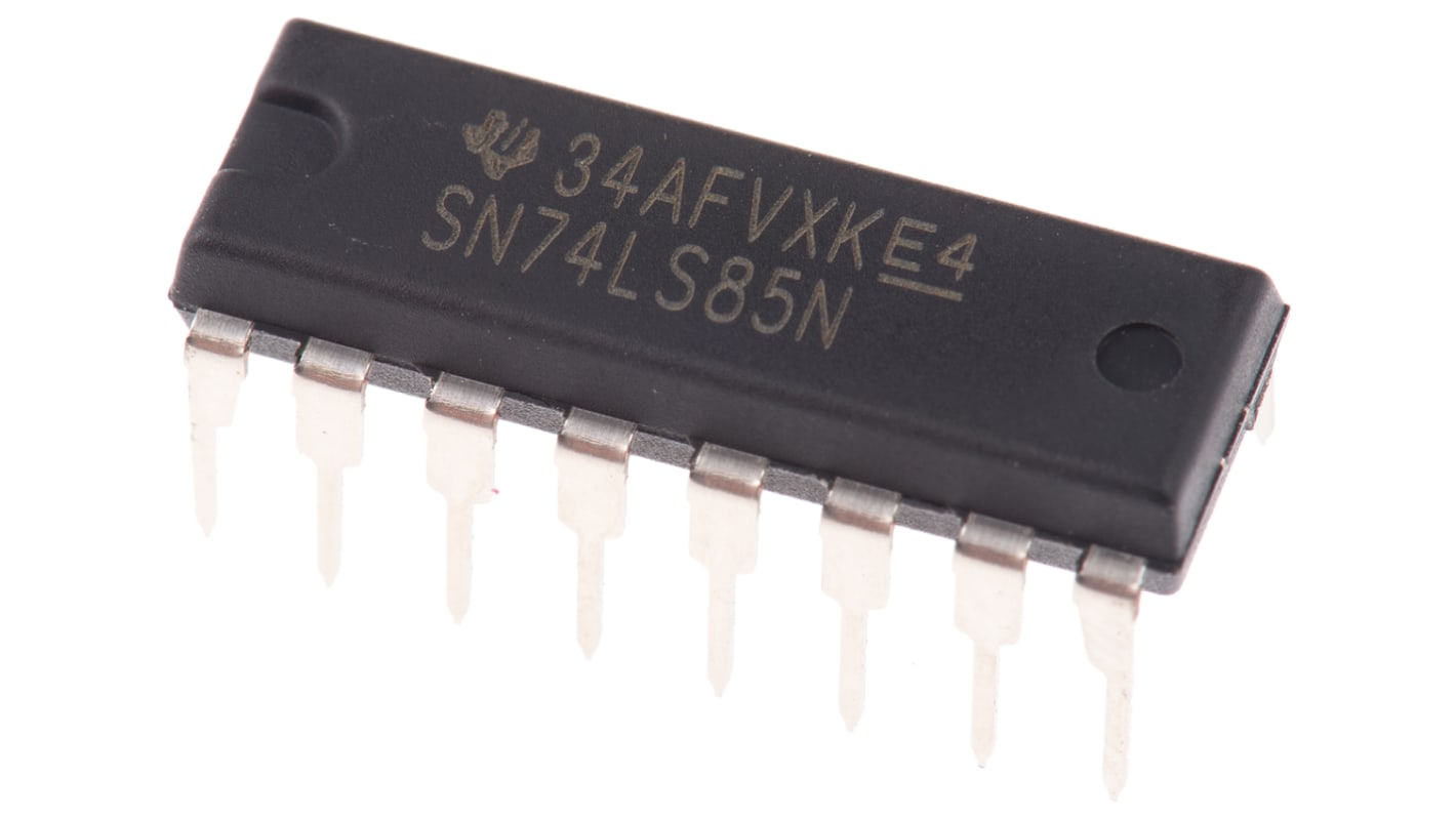 Texas Instruments Komparator LS Werte-Komparator 4-Bit Non-Inverting PDIP 16-Pin