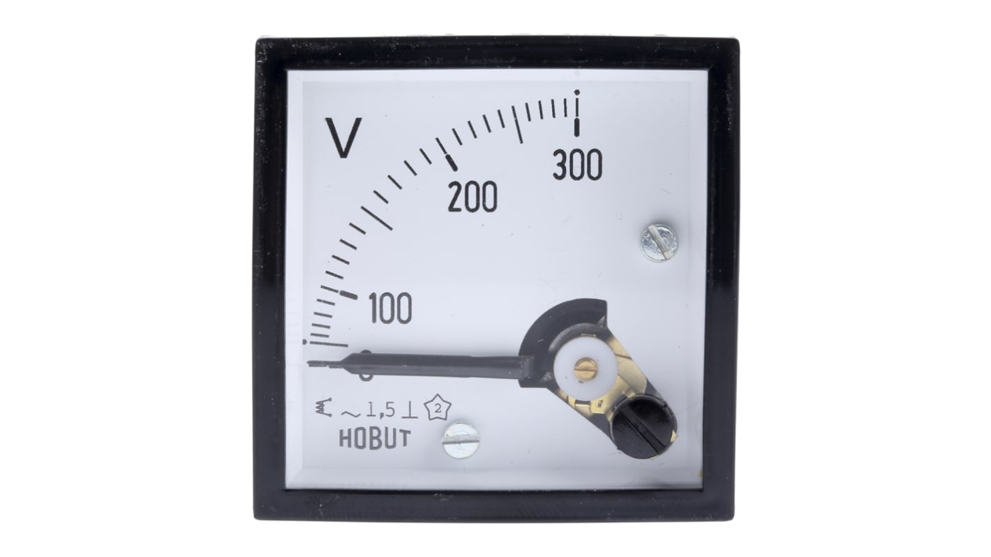 HOBUT Analogue Voltmeter AC, 45 x 45 mm