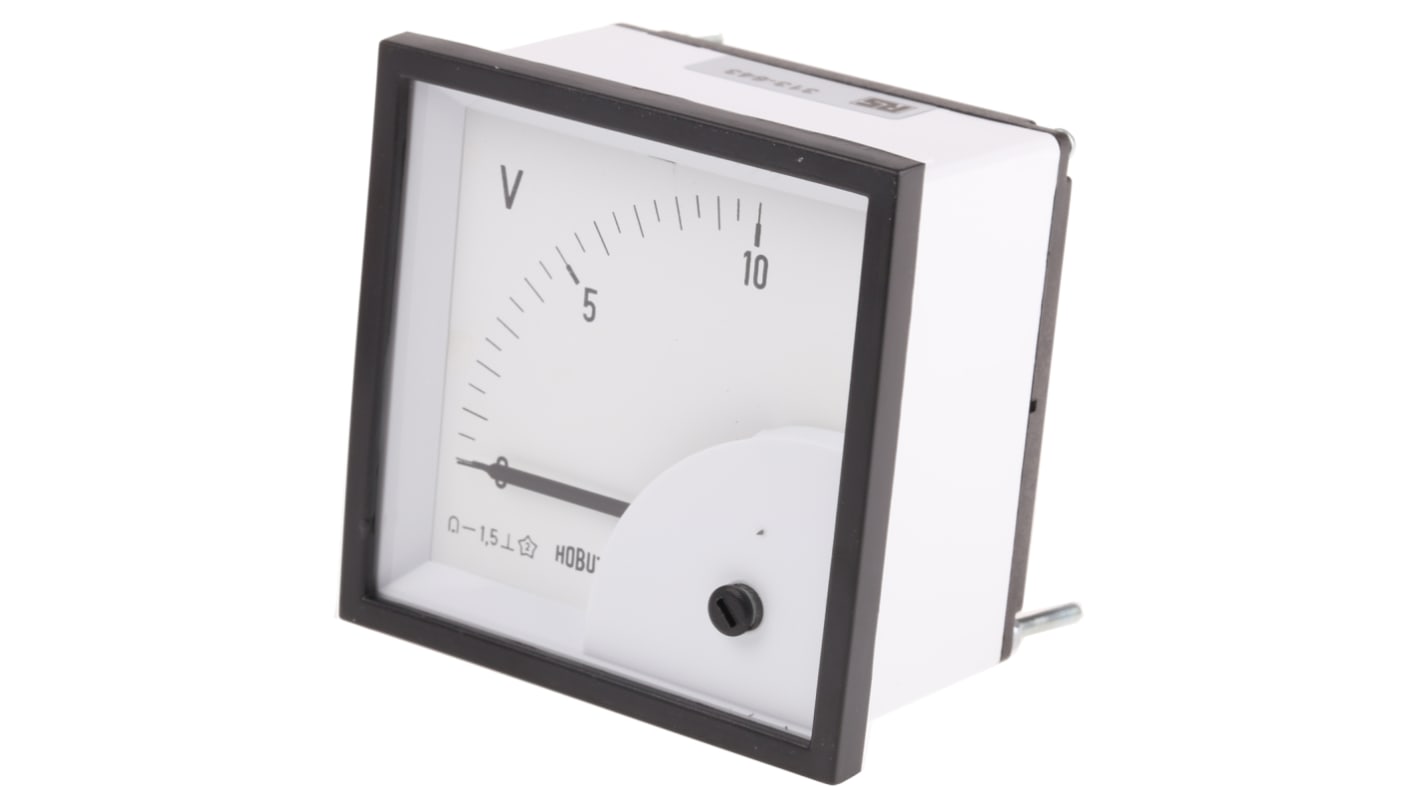 HOBUT Analogue Voltmeter DC, 68 x 68 mm