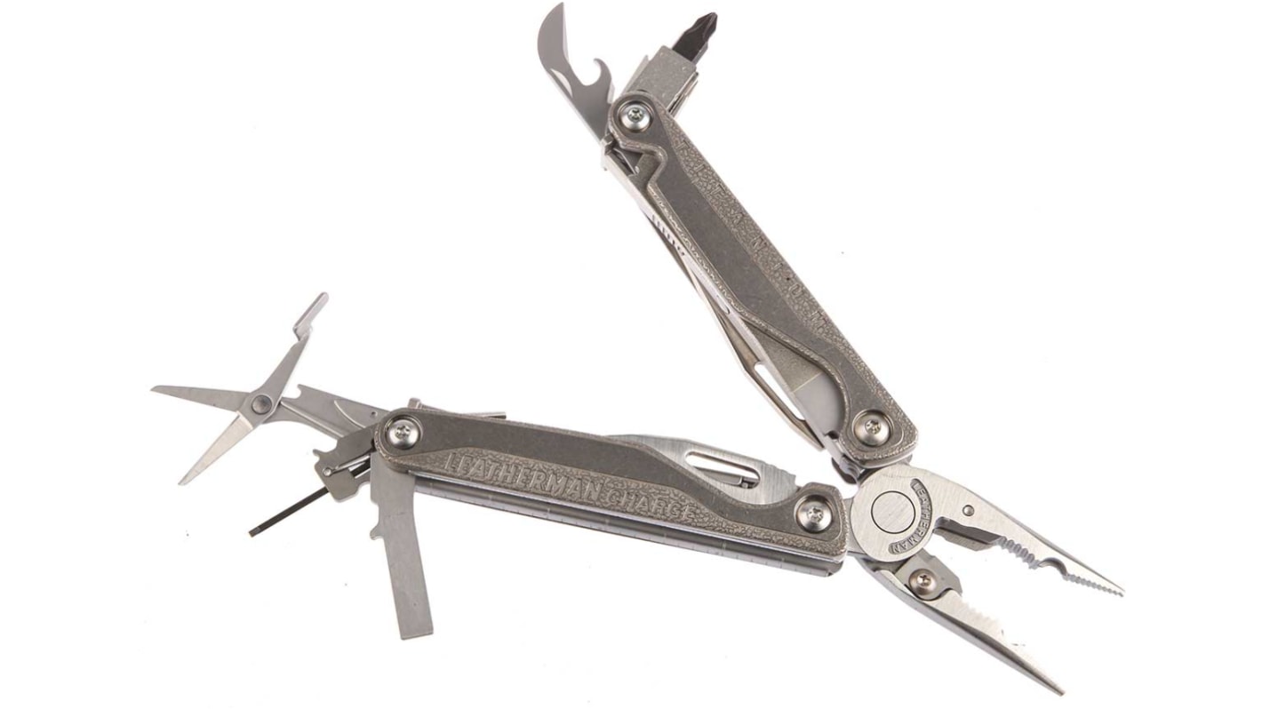 Leatherman Charge+ TTI Straight, Multitool Knife, 102mm Closed Length, 252g