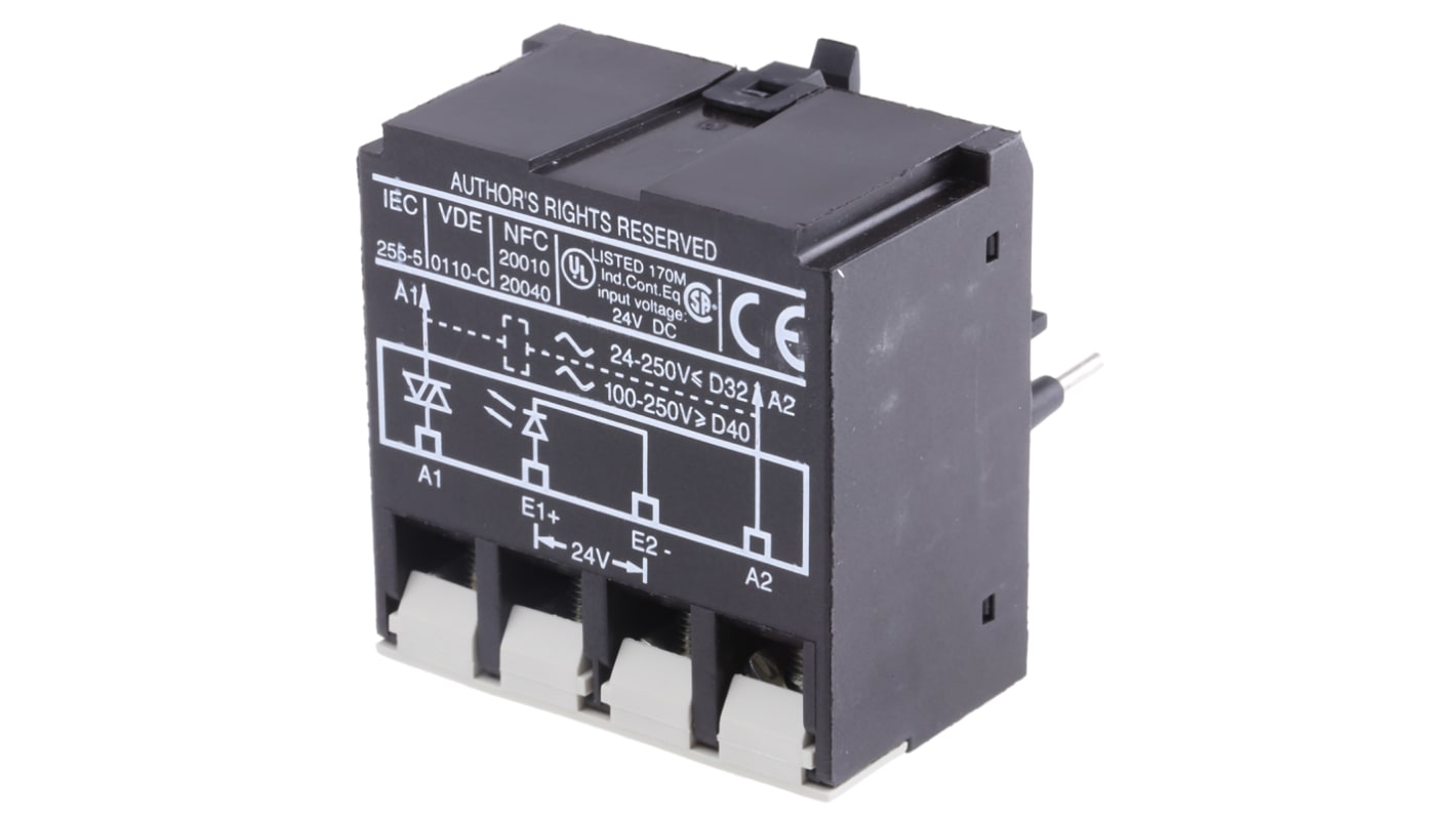 Schneider Electric TeSys Contactor Interface Module for use with LC1 Series, 250 V