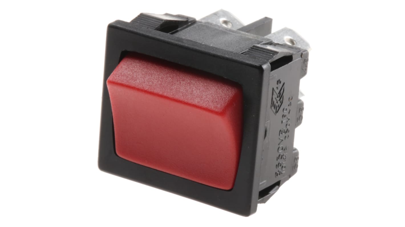 Arcolectric (Bulgin) Ltd DPST, On-Off Rocker Switch Panel Mount