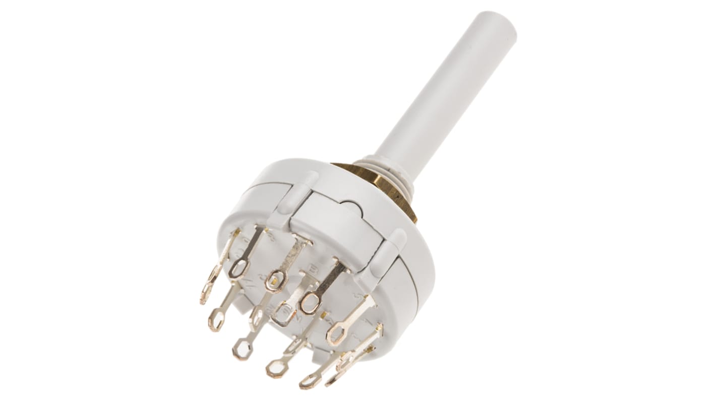 Commutatore rotante CK1026 4 vie, 250 V dc, 250V ca