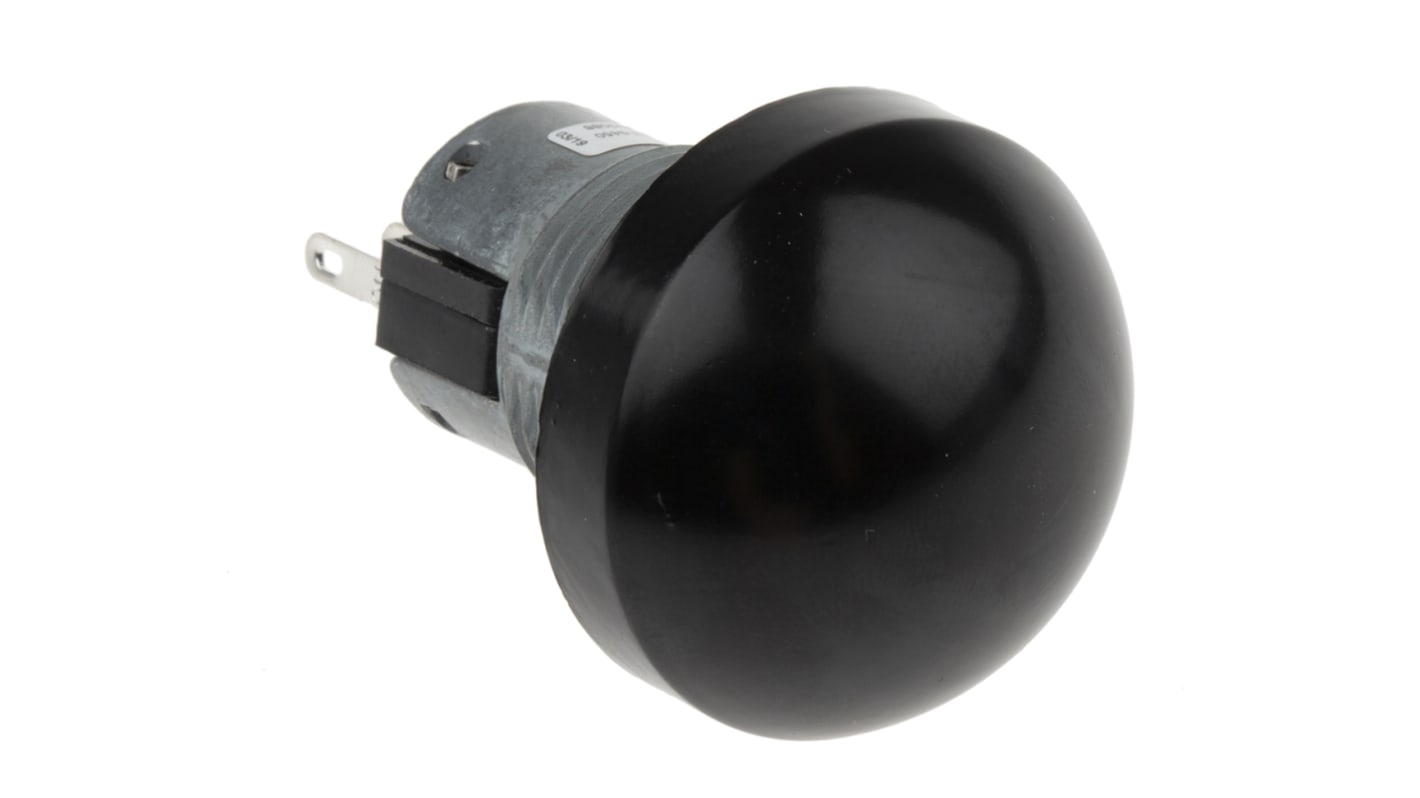 ITW Switches 76-94 Series Push Button Switch, Momentary, Panel Mount, 22mm Cutout, SPDT, Clear LED, 250V ac, IP67