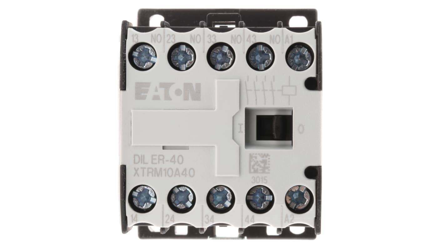 Eaton xStart Contactor, 24 V dc Coil, 4-Pole, 3 A, 4NO, 400 V ac