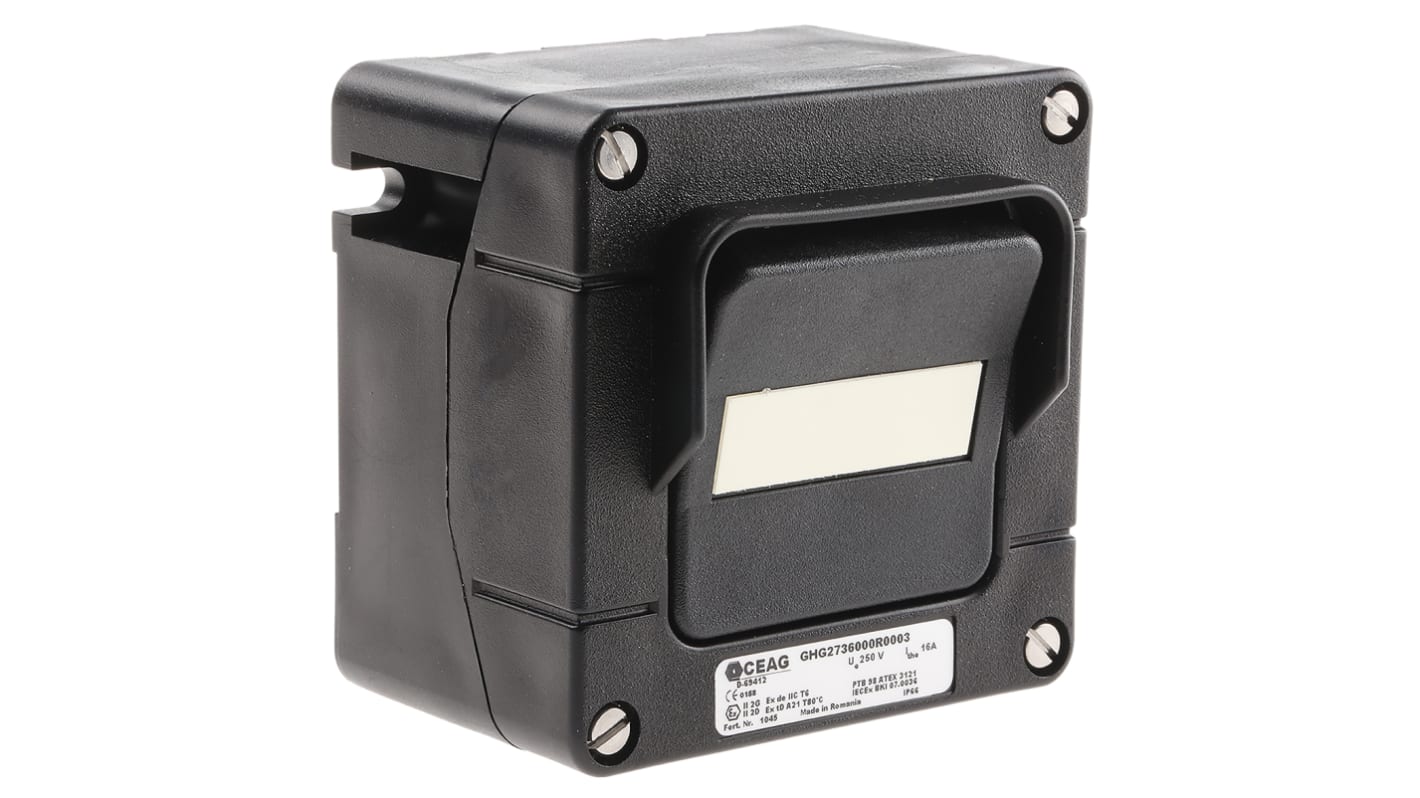 Interruptor de estación de control Eaton 16A IP66