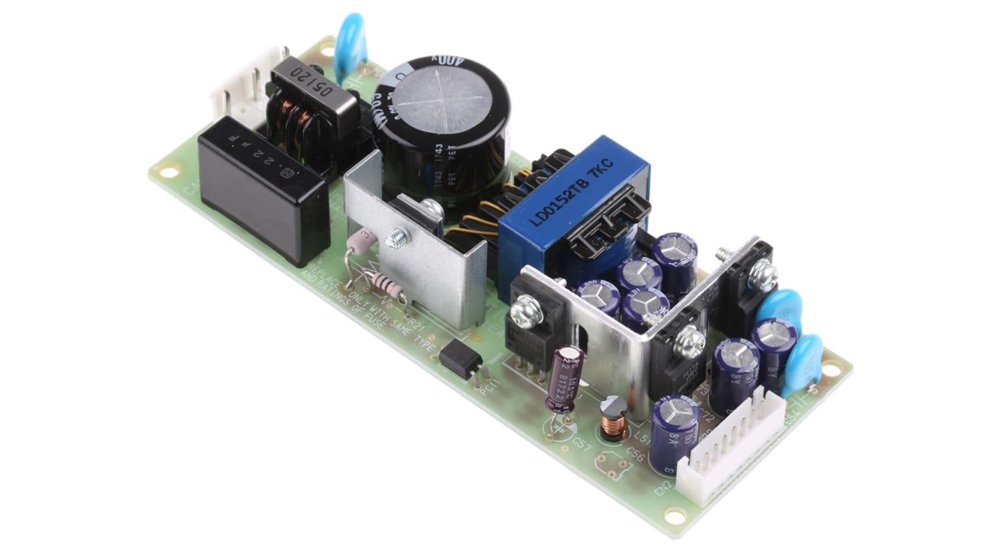 Cosel Switching Power Supply, LDC15F-2, 5 V dc, ±15 V dc, 2A, 200mA, 15W, Triple Output, 110 → 370 V dc, 85