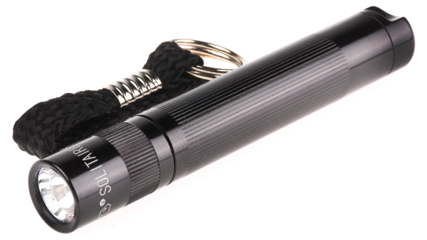 Maglite Incandescent Keyring Torch Black 2 lm, 81 mm