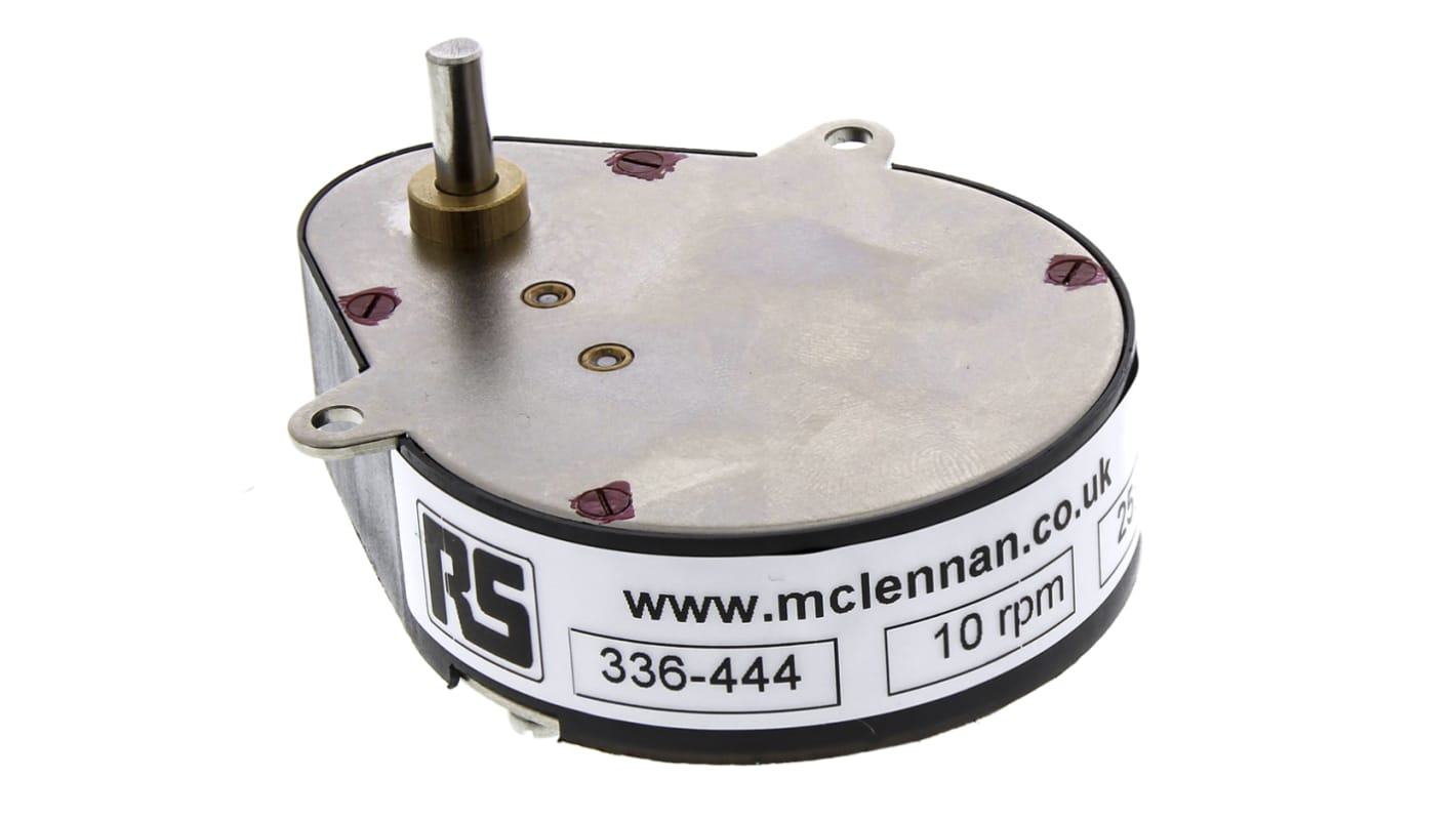 McLennan Servo Supplies Ovoid Gearbox, 25:1 Gear Ratio, 0.7 Nm Maximum Torque, 200rpm Maximum Speed