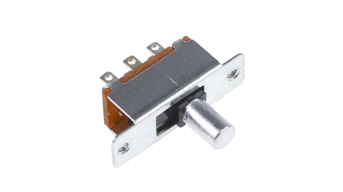 Devlin Panel Mount Slide Switch DPDT 300 mA @ 30 V dc Slide