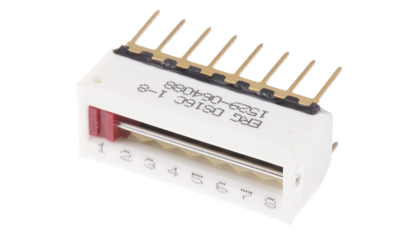 ERG 8 Way Through Hole DIP Switch 8P