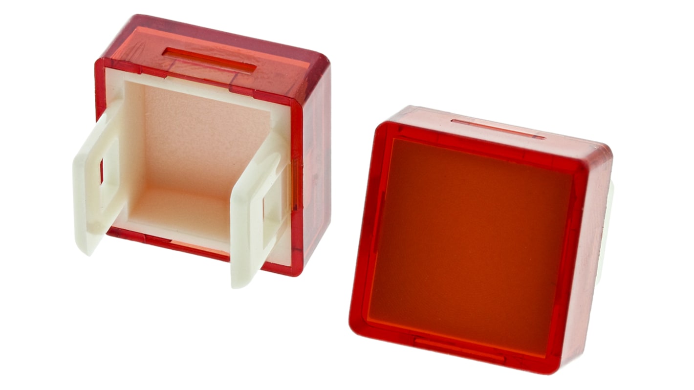 Saia-Burgess Red Square Push Button Lens