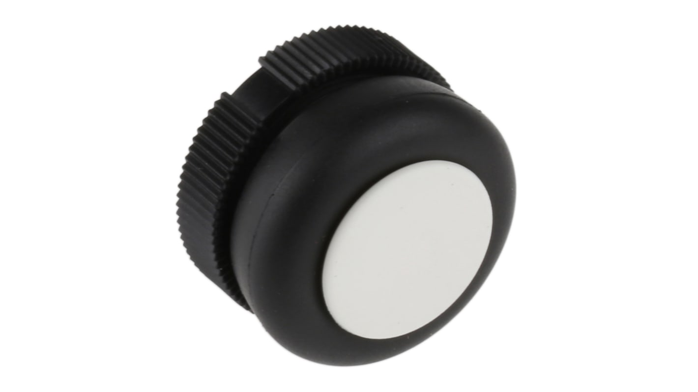 Schneider Electric Harmony XAC Series White Front Mounting Push Button Head, 22mm Cutout, IP69