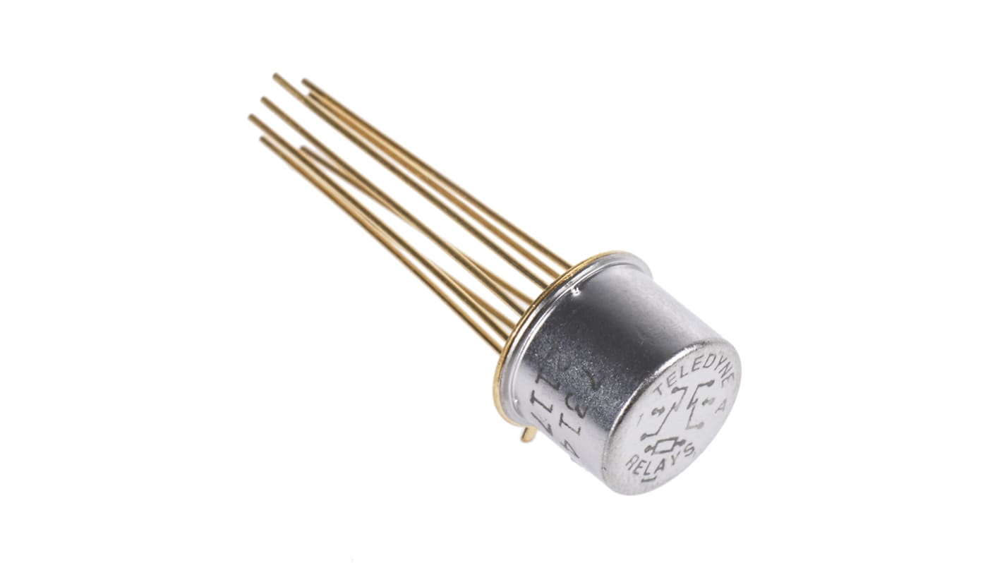 Teledyne PCB Mount RF Relay, 12V dc Coil, DPDT