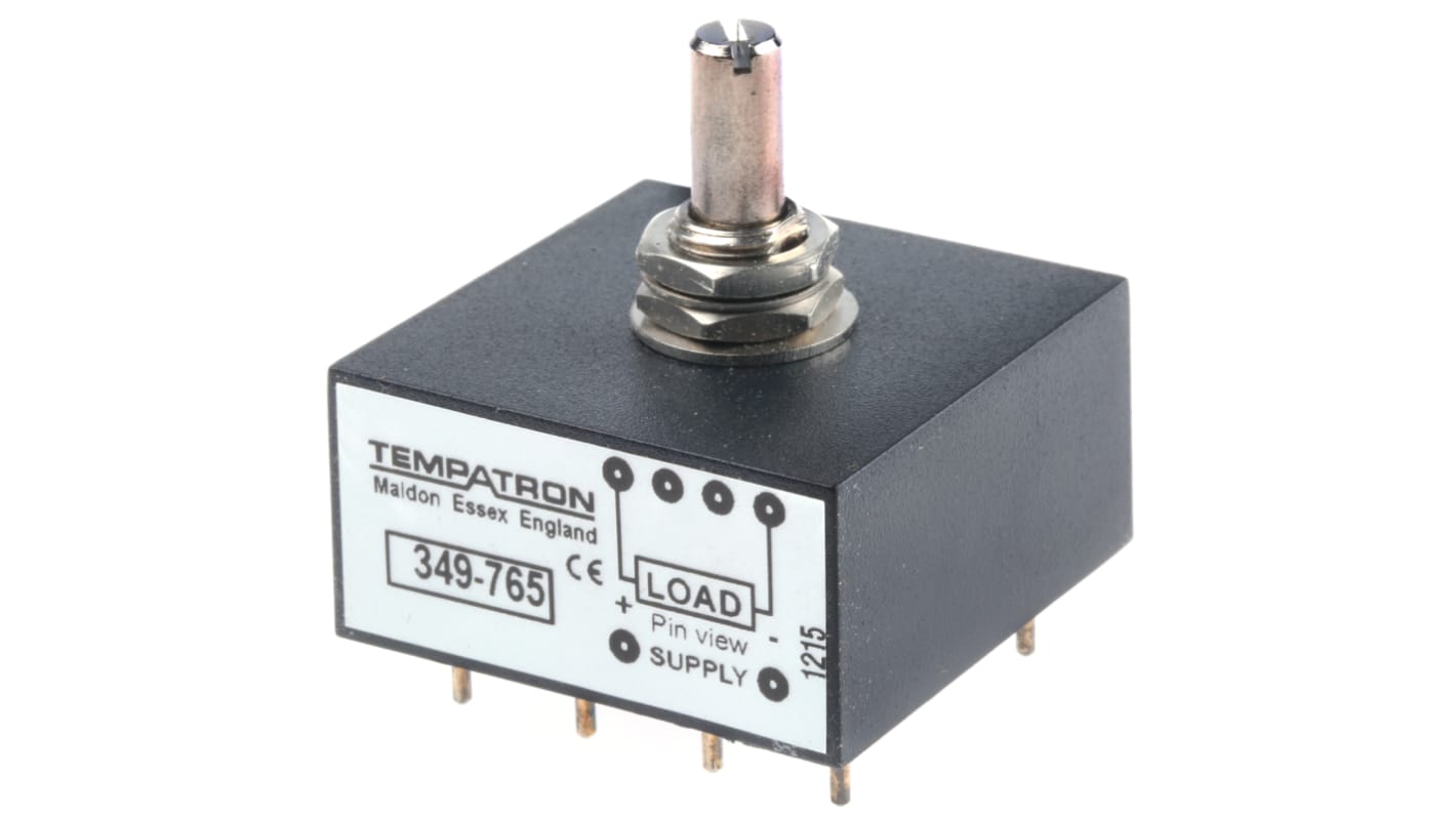 Tempatron PCB Mount Timer Relay, 10 → 30V dc, 5 → 200s, 1-Function