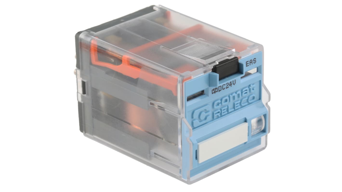 Releco C3-R20 24V dc Spule 2-poliger Wechsler Steckrelais 10A 63 Ω 1.5W Bistabiles Relais