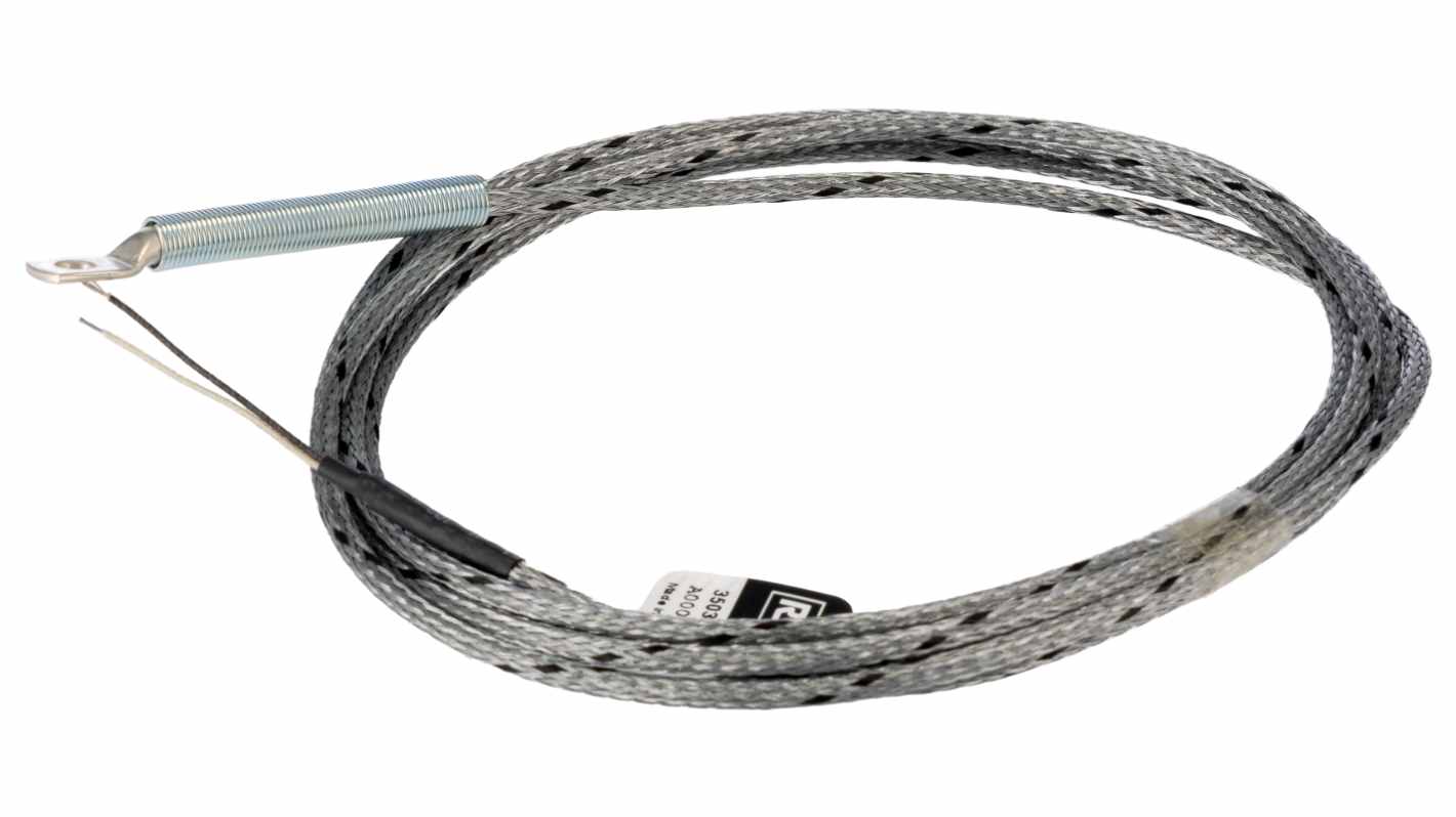 RS PRO Type J Thermocouple 26mm Length, 9.4mm Diameter, -50°C → 400°C