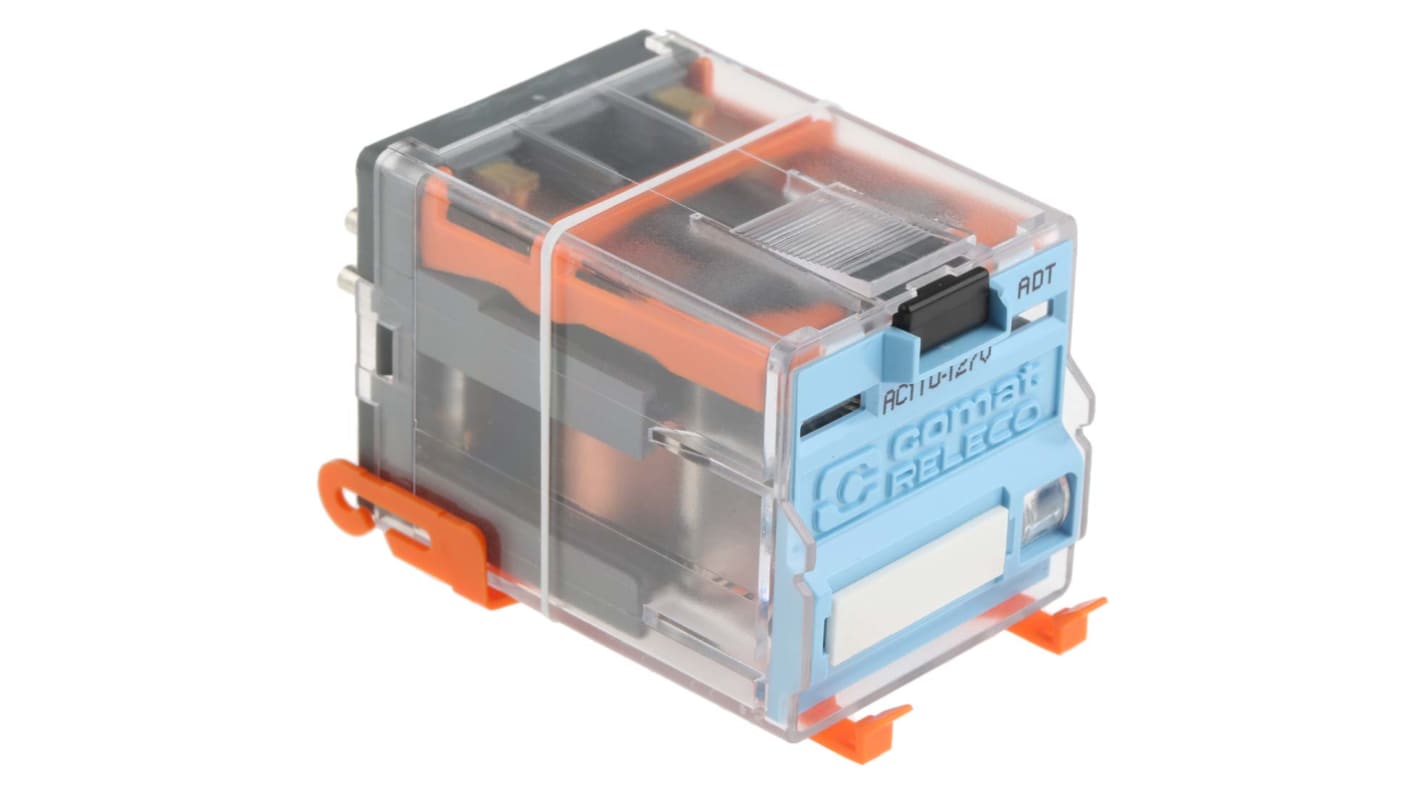Releco 115V ac Spule 2-poliger Wechsler Steckrelais 10A 16 Ω 1.5W Bistabiles Relais