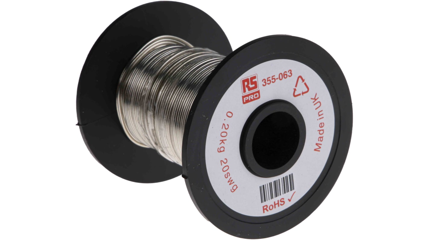 Filo di rame RS PRO Unipolare, sez. 0,7 mm², 19 AWG, lunghezza 34.6m, diam. est. 0.91mm