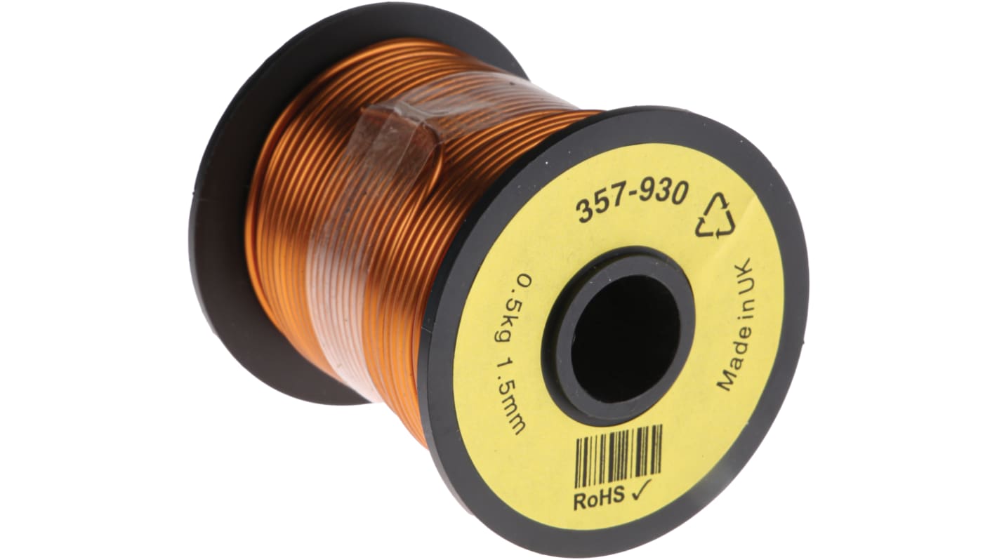 Filo di rame RS PRO Unipolare, sez. 1,5 mm², 15 AWG, lunghezza 30m, diam. est. 1.59mm