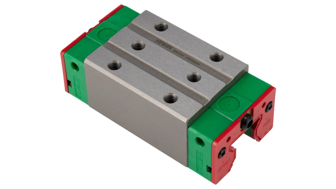 RS PRO Guide Block RGH, 27.7kN Dynamic Load, 25mm Rail Width