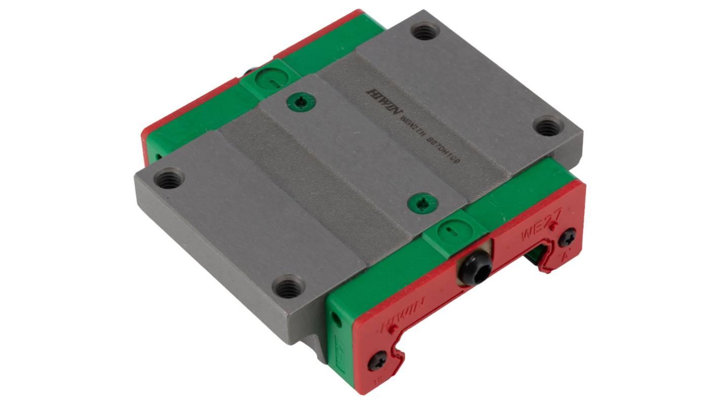 RS PRO Guide Block WEW, 12.4kN Dynamic Load, 27mm Rail Width