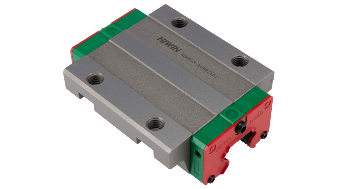 RS PRO Guide Block HGW, 58.6kN Dynamic Load, 30mm Rail Width