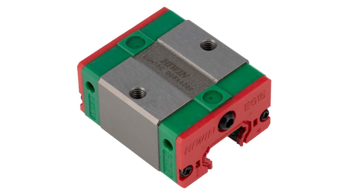 RS PRO Guide Block EGH, 5.35kN Dynamic Load, 15mm Rail Width