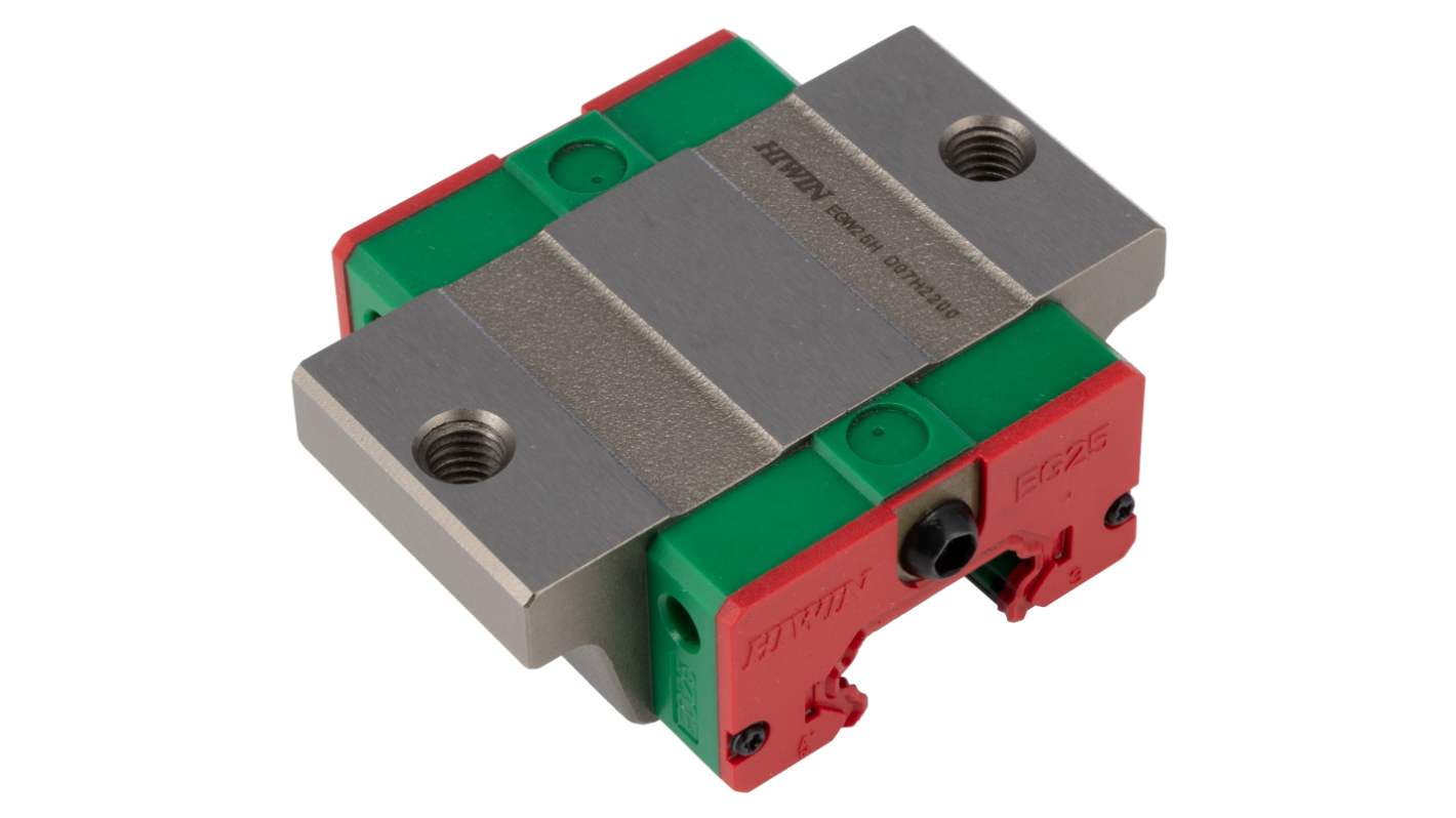 RS PRO Guide Block EGW, 19.5kN Dynamic Load, 25mm Rail Width