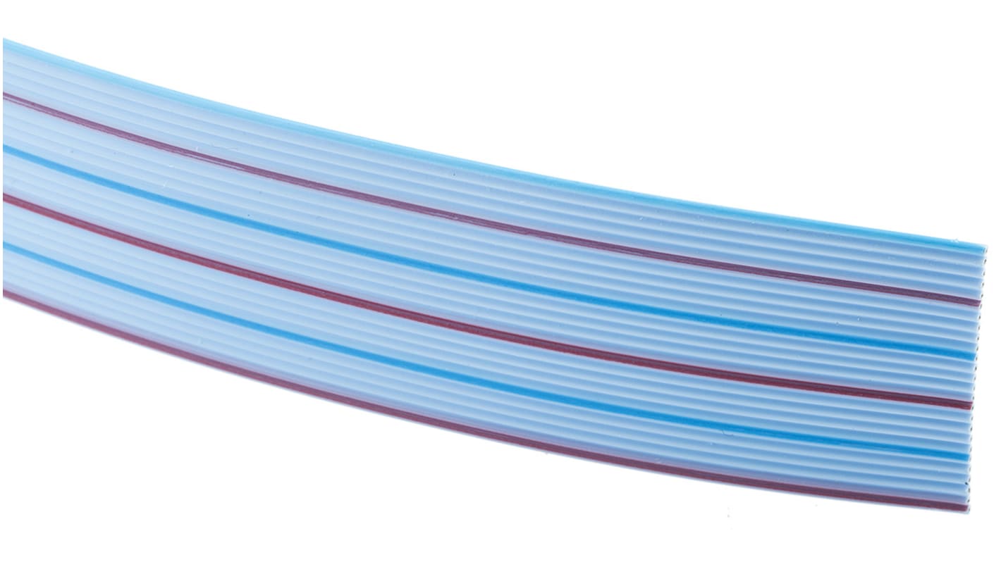 TE Connectivity Ribbon Cable, 26-Way, 1.27mm Pitch