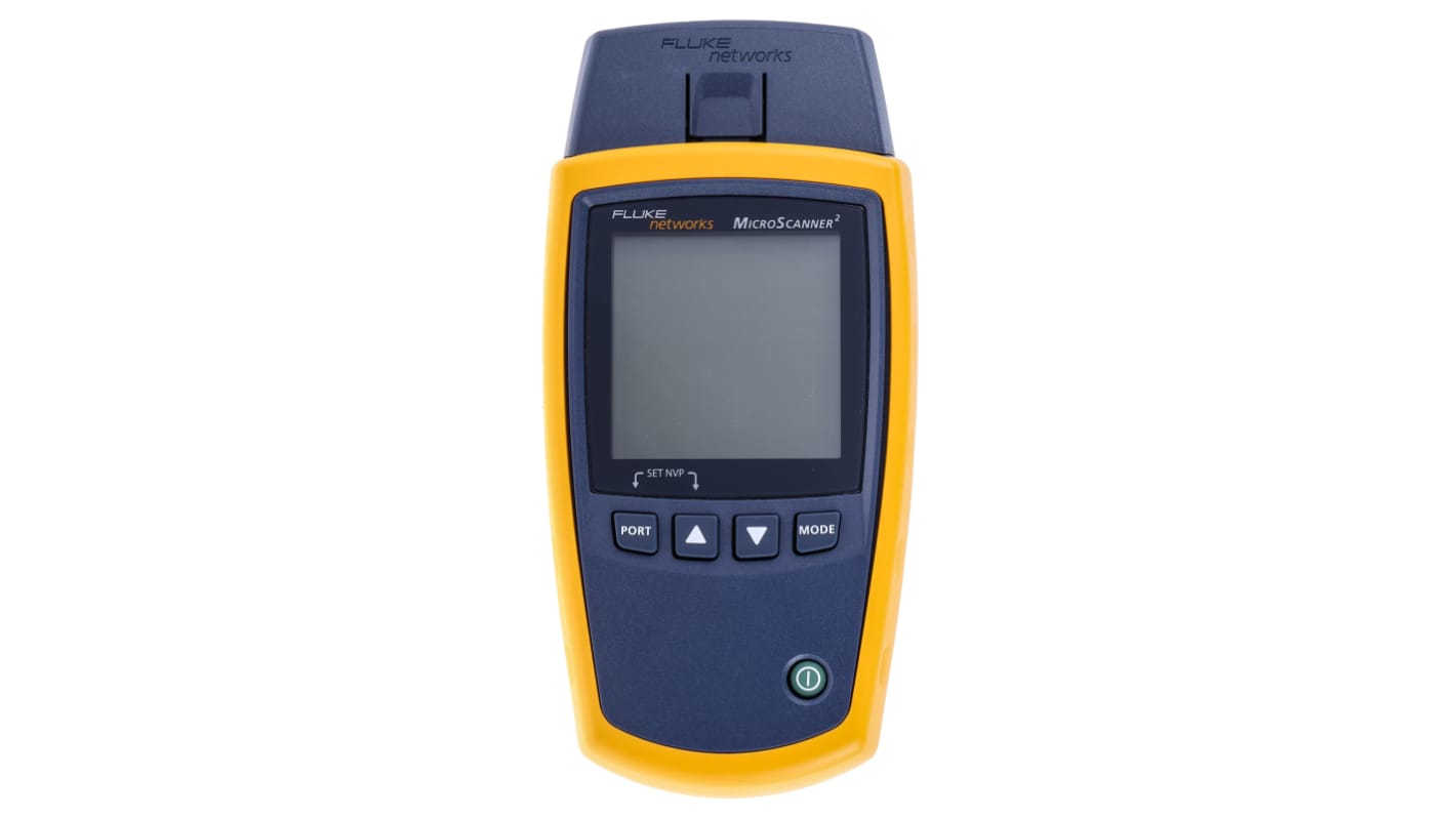 Fluke Networks MICROSCANNER 2 KIT Cable Tester Coaxial, RJ11, RJ45