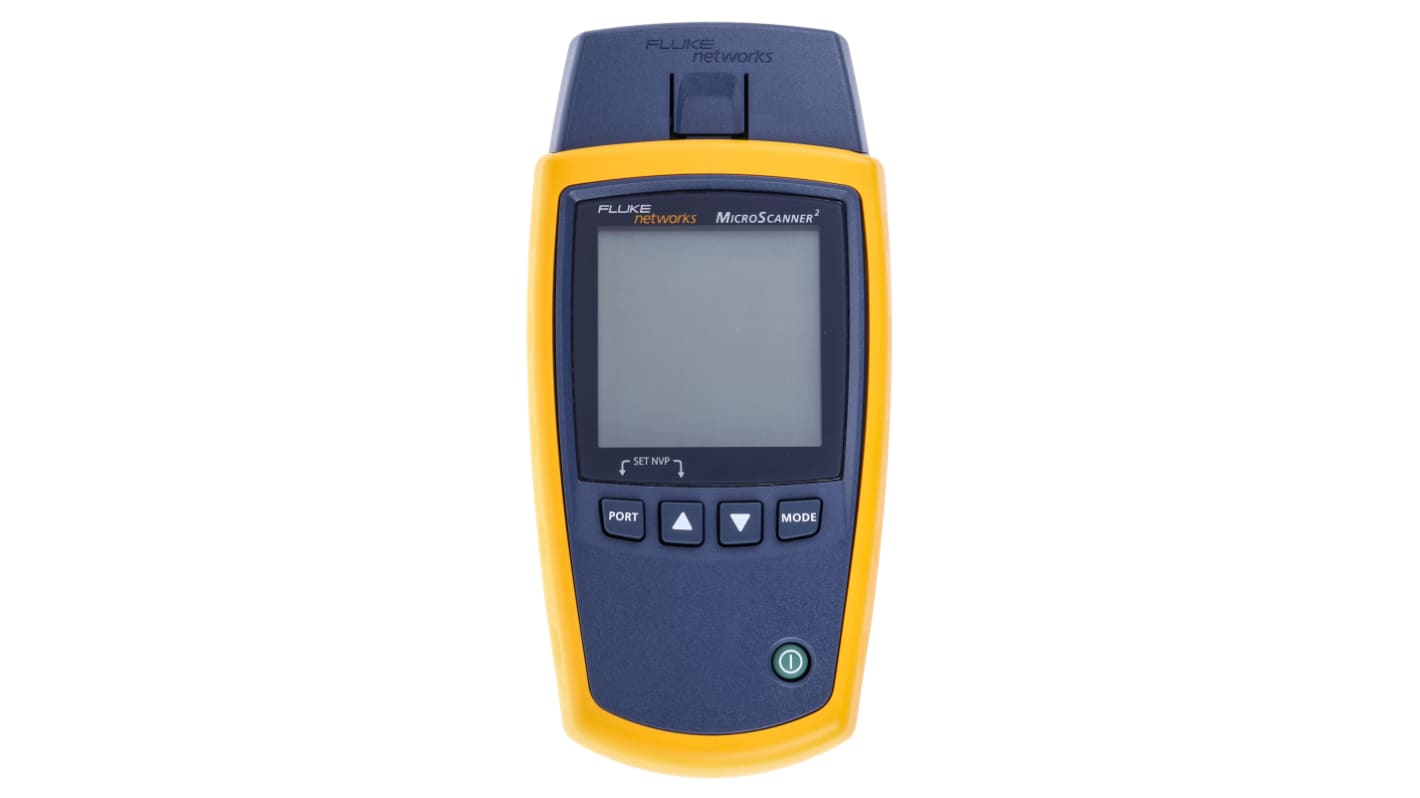 Tester kabli sieciowych Fluke Networks Tester kabli Koaksjalne, RJ11, RJ45 MICROSCANNER 2