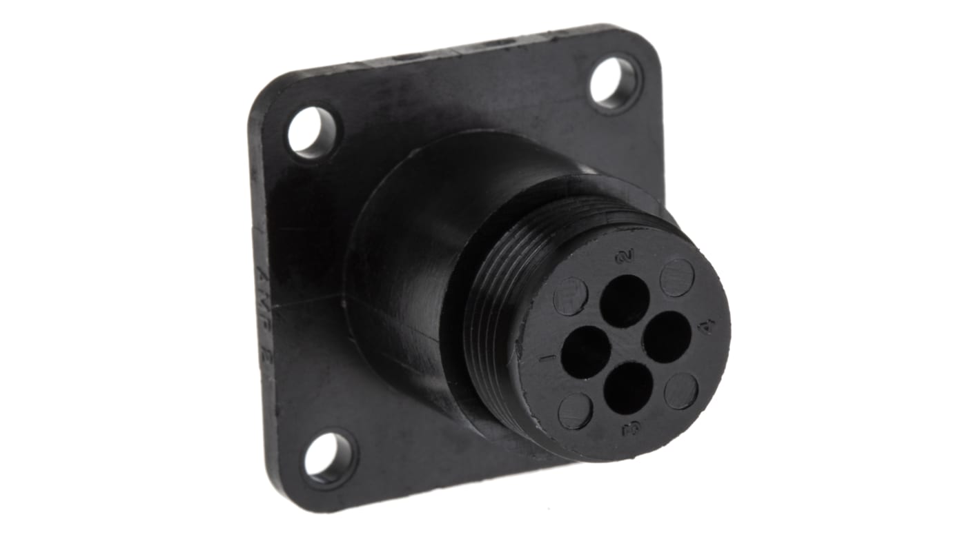 TE Connectivity 206044-1 Circular Plastic Connector Plug