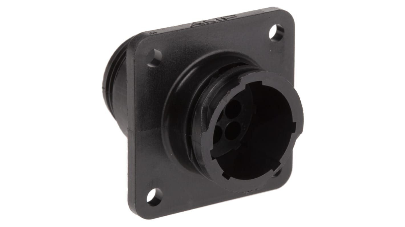 TE Connectivity Circular Connector, 9 Contacts, Panel Mount, Socket, Male, CPC Series 1 Series