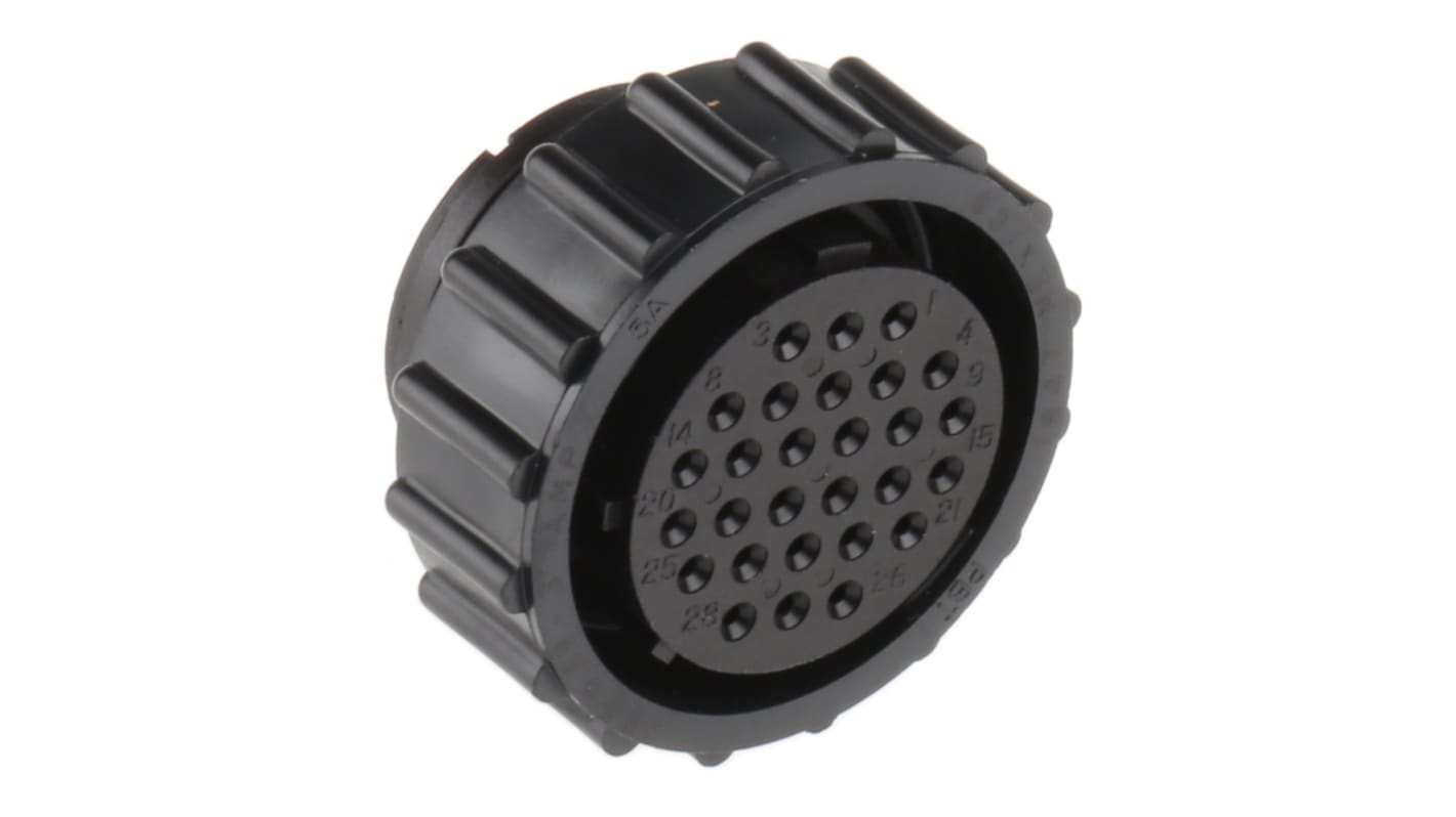 TE Connectivity Circular Connector, 28 Contacts, Cable Mount, Plug, Female, CPC Series 2 Series
