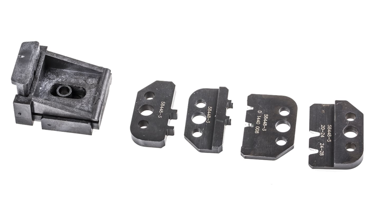 Matriz de crimpado TE Connectivity 58448-3 serie Pro-Crimper III, para Contactos AMPLIMITE HD-20, para cable de 28AWG →