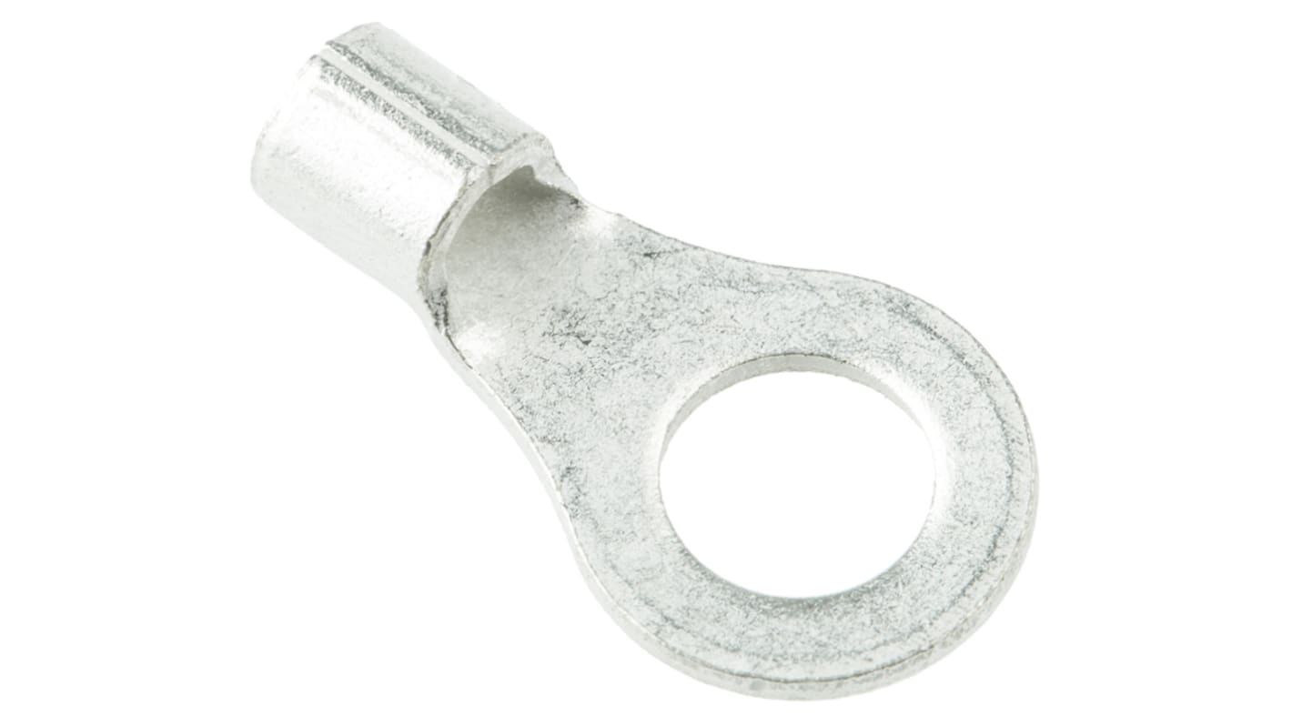 TE Connectivity, SOLISTRAND Uninsulated Ring Terminal, M5 Stud Size, 1mm² to 2.6mm² Wire Size