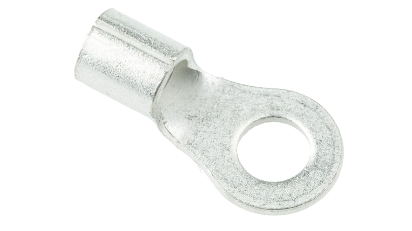 TE Connectivity, SOLISTRAND Uninsulated Ring Terminal, M5 Stud Size, 2.6mm² to 6.6mm² Wire Size