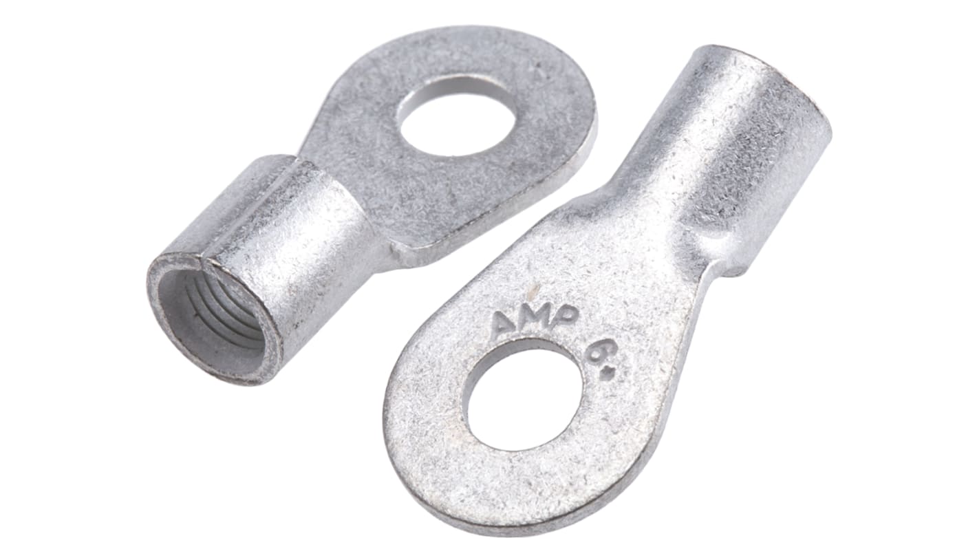 Krimpovací kroužková svorka, řada: SOLISTRAND, pokovení: Cín, M6, max. AWG: 6AWG, neizolovaná, min. AWG: 6AWG, 10.5mm²